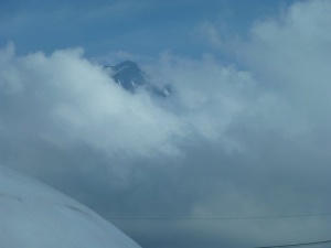 害羞的富士峰…
